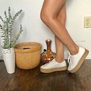 Steve Madden espadrilles canvas tennis shoes